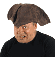 Pirate Hat Old Brown