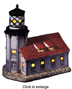 Point Cabrillo, CA. Lighthouse: 1909. - click to enlarge