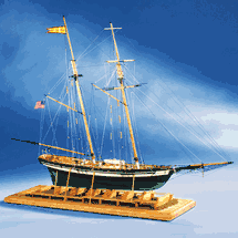 Pride Of Baltimore Wood Model Ship Kit by Model Shipways 