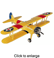PT -17 N2S "Yellow Peril" (NAVY) - click to enlarge