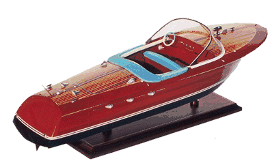 Riva Ariston, Wood Model Boat 