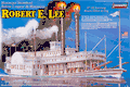  Robert E Lee Steamboat Plastic Model Kit by LINDBERG
