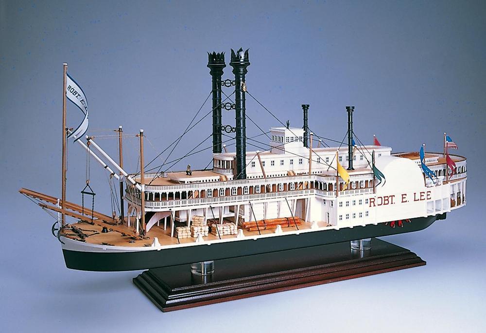 scientific model 木製船模型　Robert E. Lee Vintage SCIENTIFIC Robert E Lee WOOD MODEL BOAT SHIP Kit