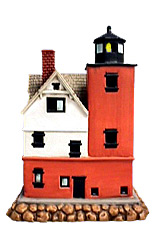 Round Island, MI. Lighthouse:  1895.