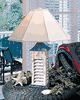 Sailboat Nautical Wood Table Lamp