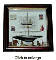 Sailboat Shadow Box - click to enlarge