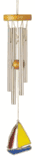 Sailboat Stained Glass Windchime by Woodstock Chimes