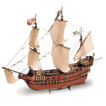 San Francisco II Wood Model Ship Kit by Artesania Latina