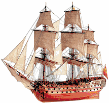 San Juan Nepomuceno Wood Model Ship Kit by Artesania Latinia