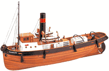 Sanson Tugboat Wood Model Ship Kit by Latina
