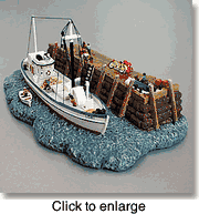 Sardine 'Lori' Model Boat by Anchor Bay - click to enlarge