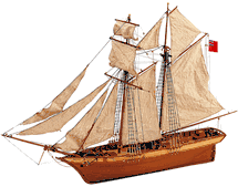 Scottish Maid Wood Model Ship Kit by Artesania Latina