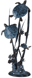 Sea Turtles and Fish on Sea Grass Sculpture