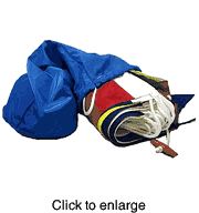 Set of 40 Marine Grade Nylon Letter & Number Nautical Signal Flags w/ Pouch - Size 10 - click to enlarge