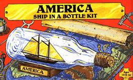 Ship in a Bottle Kit - America