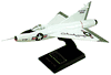 Signed XF - 92A Wood Model Airplane Autographed by Chuck Yeager
