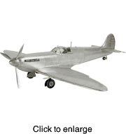 Silver Spitfire  Model Airplane - click to enlarge