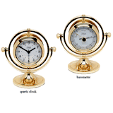 Skipjack Nautical Clock and Barometer by Weems and Plath