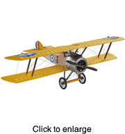 Sopwith Camel Airplane Model (Small) - click to enlarge