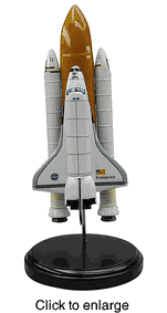 Space Shuttle with Full Stack, Small. - click to enlarge