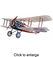 Spad XIII  Wood Model Kit by Dumas - click to enlarge