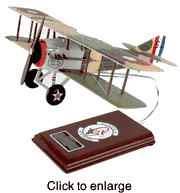 SPAD XIII Wooden Airplane Model - click to enlarge