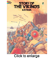 Story of the Vikings Coloring Book By: A. G. Smith - click to enlarge