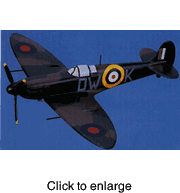 Supermarine  Spitfire Mk 1  (RAF)  Brown Camou - click to enlarge