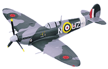 Supermarine  Spitfire Mk IIB  (RAF)  Green Camou