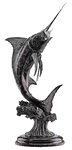 Sweet Success Marlin Bronze Sculpture