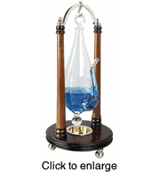 Table Top Weather Glass Antiqued - click to enlarge