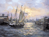 The Arrival:  by Charles Vickery