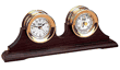 The Commodore's Nautical Clock and Barometer Gift Set from Weems & Plath.