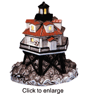 Thomas Point Shoal, MD. Lighthouse: 1875. - click to enlarge