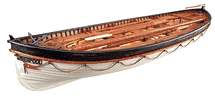 Titanic Lifeboat Wood Model Kit by Latina