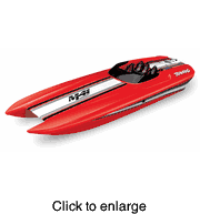 Traxxas Radio Controlled, Electric Powered  Twin Hull Catamaran    Ready to Race  - click to enlarge