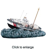 US Coast Guard 44 Foot Motor Lifeboat by Harbour Lights - click to enlarge