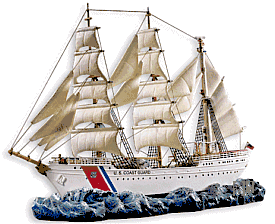 US Coast Guard Eagle Model by Harbour Lights