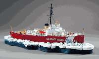 US Coast Guard Icebreaker Mackinaw Model Ship by Anchor Bay