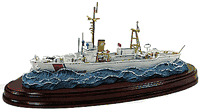 USCGC Taney White Hull Version Model Ship Collectible by Anchor Bay