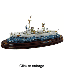USCGC Taney White Hull Version Model Ship Collectible by Anchor Bay - click to enlarge