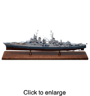USS Indianapolis  Model  - click to enlarge