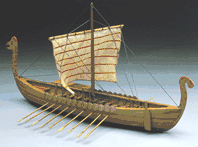 Viking Wood Model Kit by Mantua