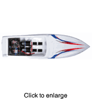 Villain Speed Boat by Traxxas  - click to enlarge