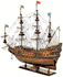 Wasa Wood Model Ship Replica