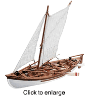 Whale Boat  Wood Model Kit by Latina - click to enlarge