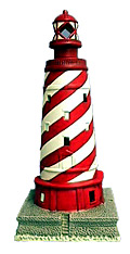 White Shoal, MI. Lighthouse:  1910.
