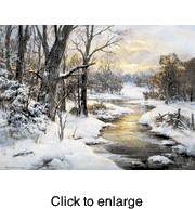 Winter Glow by Charles Vickery - click to enlarge