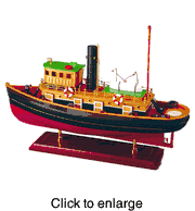 Wood Tugboat Model  - click to enlarge