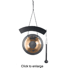 Woodstock Small Hanging Gong - click to enlarge
